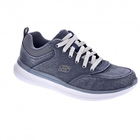 Zapatillas Skechers zapatos Hombre modelo Delson Gris 
