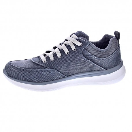 Zapatillas Skechers zapatos Hombre modelo Delson Gris 