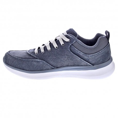 Zapatillas Skechers zapatos Hombre modelo Delson Gris 