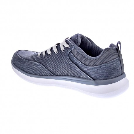 Zapatillas Skechers zapatos Hombre modelo Delson Gris 