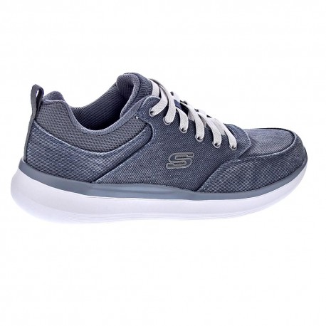 Zapatillas Skechers zapatos Hombre modelo Delson Gris 