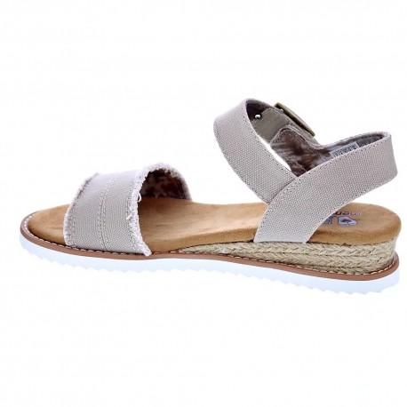 Sandalias Skechers zapatos Mujer modelo Desert Beige 