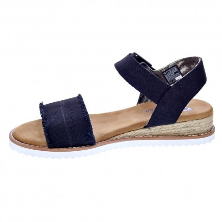 Sandalias Skechers zapatos Mujer modelo Desert Negro 