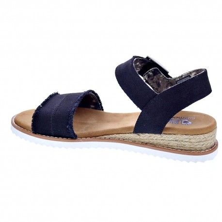 Sandalias Skechers zapatos Mujer modelo Desert Negro 