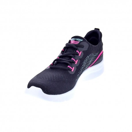 Zapatillas Skechers zapatos Mujer modelo Dynamight Negro 