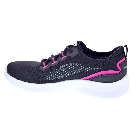 Zapatillas Skechers zapatos Mujer modelo Dynamight Negro 