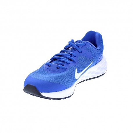 Zapatillas Nike zapatos Niño modelo Revolution 6 Azul 