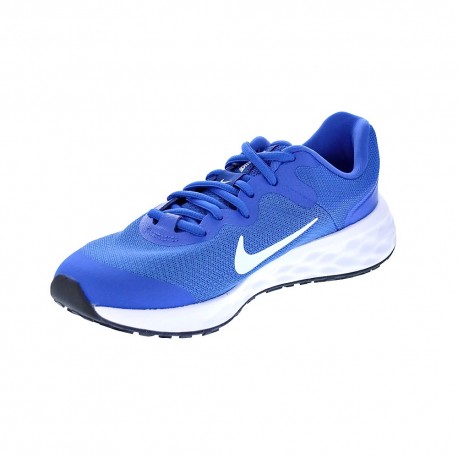 Zapatillas Nike zapatos Niño modelo Revolution 6 Azul 