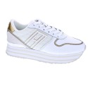 Zapatillas Tommy Hilfiger zapatos Mujer modelo Mesh Flatform Blanco 