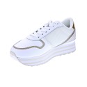 Zapatillas Tommy Hilfiger zapatos Mujer modelo Mesh Flatform Blanco 