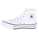 Zapatillas botas Converse zapatos Mujer modelo Chuck Taylor All Star Plataforma Blanco Cordón