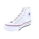Zapatillas botas Converse zapatos Niño modelo Chuck Taylor All Star Plataforma Blanco Cordón