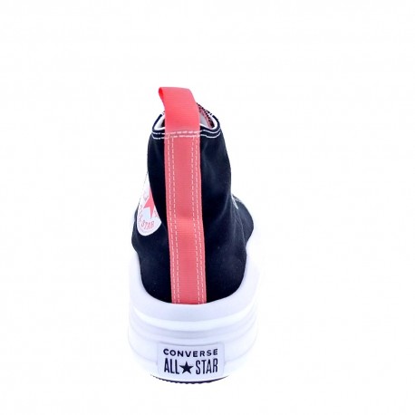 Zapatillas botas Converse zapatos Niña modelo All Star Move Negro Cordón
