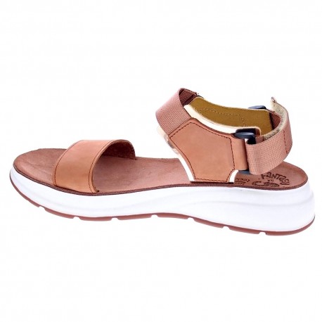 Sandalias Fantasy Sandals zapatos Mujer modelo Leona Marrón 