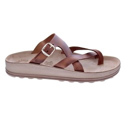 Sandalias Fantasy Sandals zapatos Mujer modelo Ariadni Marrón  2