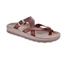 Sandalias Fantasy Sandals zapatos Mujer modelo Ariadni Marrón 