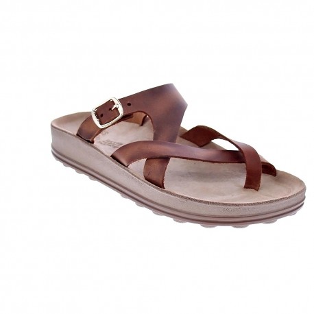 Sandalias Fantasy Sandals zapatos Mujer modelo Ariadni Marrón 