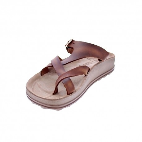 Sandalias Fantasy Sandals zapatos Mujer modelo Ariadni Marrón 