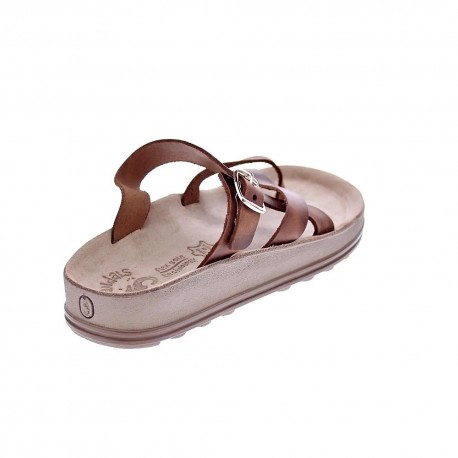 Sandalias Fantasy Sandals zapatos Mujer modelo Ariadni Marrón 