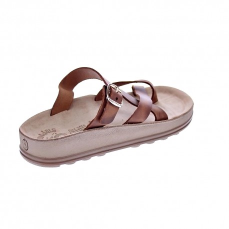 Sandalias Fantasy Sandals zapatos Mujer modelo Ariadni Marrón 
