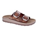 Sandalias Fantasy Sandals zapatos Mujer modelo Despoina Marrón 