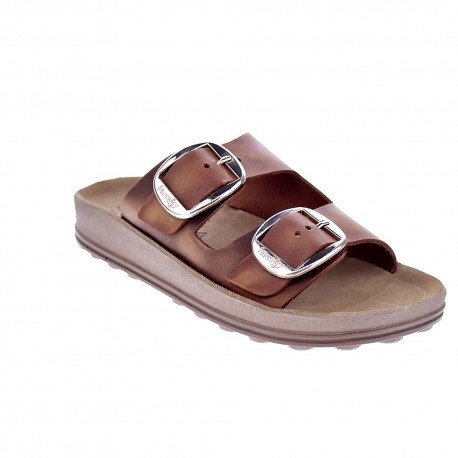 Sandalias Fantasy Sandals zapatos Mujer modelo Despoina Marrón 