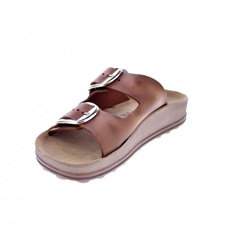 Sandalias Fantasy Sandals zapatos Mujer modelo Despoina Marrón 