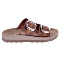 Sandalias Fantasy Sandals zapatos Mujer modelo Despoina Marrón 