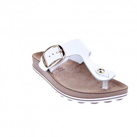 Sandalias Fantasy Sandals zapatos Mujer modelo Brooke Blanco 