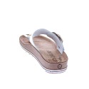 Sandalias Fantasy Sandals zapatos Mujer modelo Brooke Blanco 