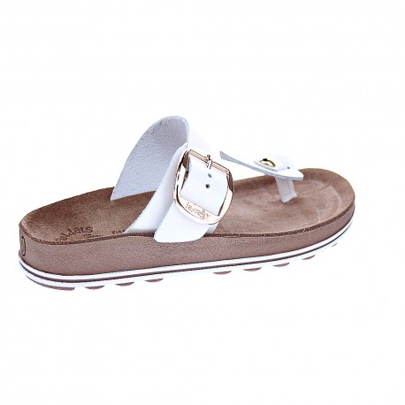 Sandalias Fantasy Sandals zapatos Mujer modelo Brooke Blanco 