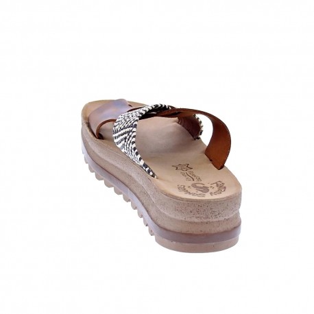 Sandalias Fantasy Sandals zapatos Mujer modelo Sansa Marrón 