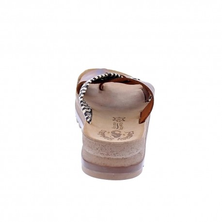 Sandalias Fantasy Sandals zapatos Mujer modelo Sansa Marrón 