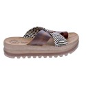 Sandalias Fantasy Sandals zapatos Mujer modelo Sansa Marrón 