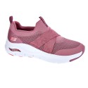 Zapatillas Skechers zapatos Mujer modelo Arch Fit Rosa 