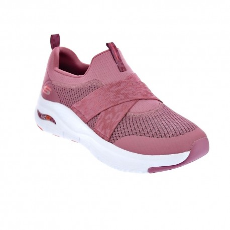 Zapatillas Skechers zapatos Mujer modelo Arch Fit Rosa 