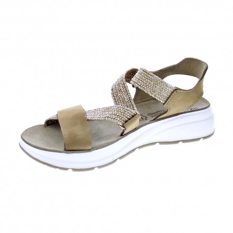Sandalias Fantasy Sandals zapatos Mujer modelo Alice Marrón 