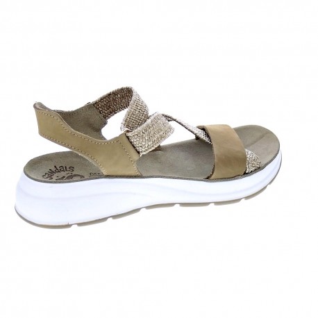 Sandalias Fantasy Sandals zapatos Mujer modelo Alice Marrón 