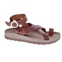 Sandalias Fantasy Sandals zapatos Mujer modelo Norah Marrón 