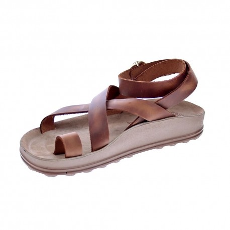 Sandalias Fantasy Sandals zapatos Mujer modelo Norah Marrón 
