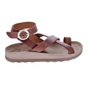 Sandalias Fantasy Sandals zapatos Mujer modelo Norah Marrón 