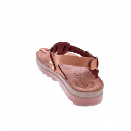 Sandalias Fantasy Sandals zapatos Mujer modelo Marlena Marrón 