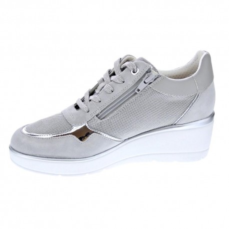 Zapatillas Geox zapatos Mujer modelo Ilde Gris 