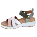Sandalias Carmela zapatos Mujer modelo 68468 Verde 