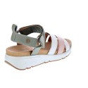 Sandalias Carmela zapatos Mujer modelo 68468 Verde 