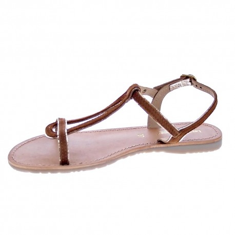 Sandalias Les Tropeziennes zapatos Mujer modelo Habuc Marrón 