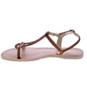 Sandalias Les Tropeziennes zapatos Mujer modelo Habuc Marrón 