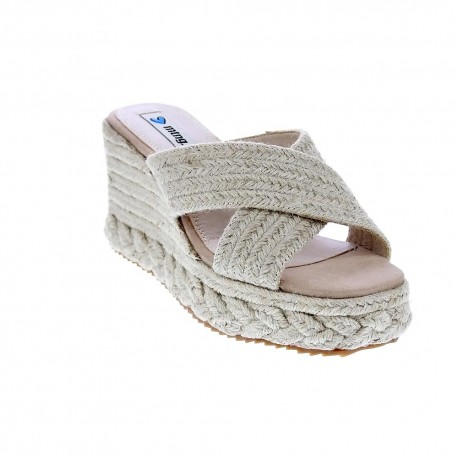 Sandalias Mtng zapatos Mujer modelo 50605 Beige 