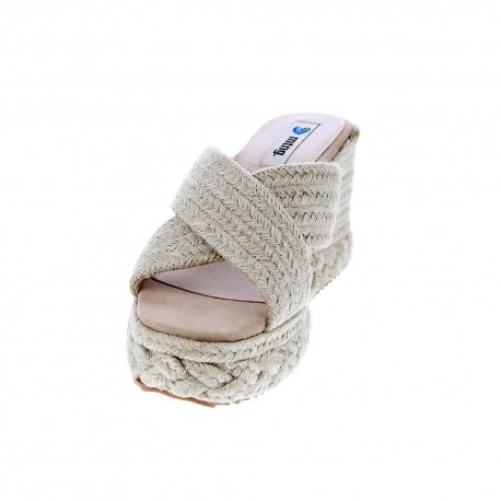 Sandalias Mtng zapatos Mujer modelo 50605 Beige 