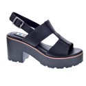 Sandalias Mtng zapatos Mujer modelo 50636 Negro 